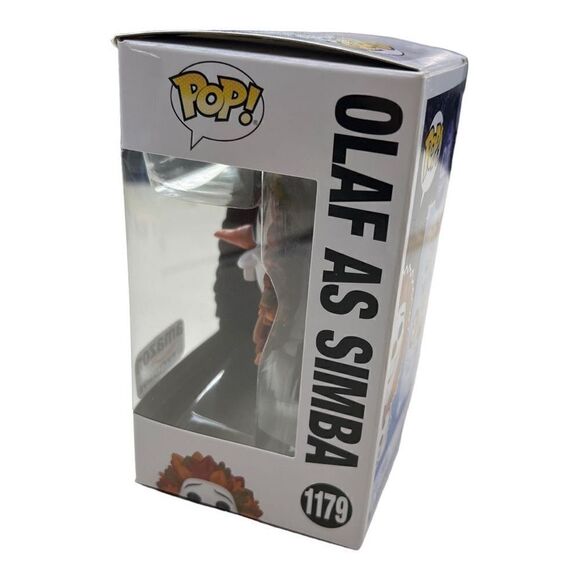 Funko POP! Disney Olaf Presents Olaf as Simba #1179 Amazon Exclusive New in Box - Picture 5 of 9